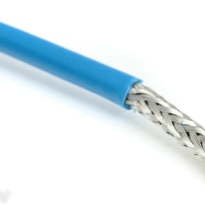 George Ls .155 Bulk Guitar Cable - 50 foot Roll - Blue image 3