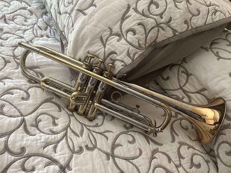 F.E. Olds Special Bb Trumpet 1962 Tri Color w/case | Reverb