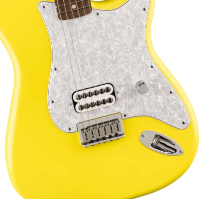 Fender - Limited Edition Tom DeLonge Signature - Stratocaster® Electric Guitar - Rosewood Fingerboard - Graffiti Yellow - w/ Deluxe Gigbag image 1