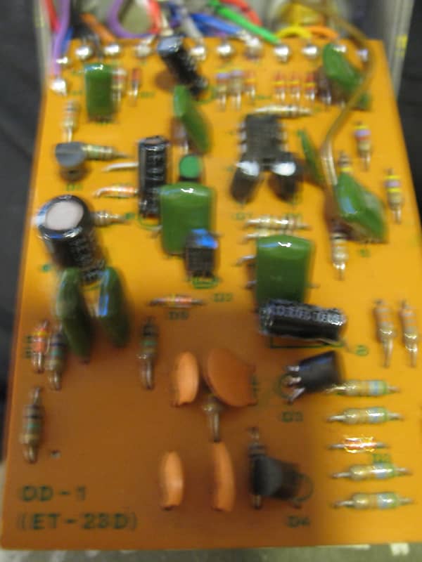Boss OD-1 Overdrive Made in Japan 1980 Silver Screw Long Boss OD-1 Overdrive Made in Japan 1980 Silver Screw Long