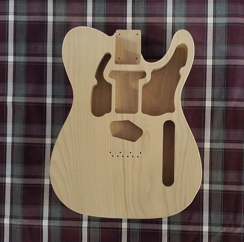 Woodtech Routing 3 pc Alder quot Smuggler quot Telecaster Body Reverb