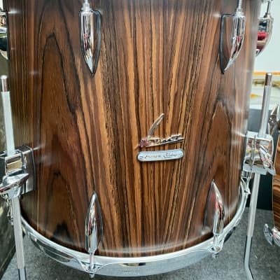 Sonor Vintage Series 13/16/22 3pc. Drum Kit Rosewood Semi-Gloss with mount image 3