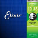Elixir 19052 Optiweb Light Nickel-Plated Electric Guitar Strings 10-46
