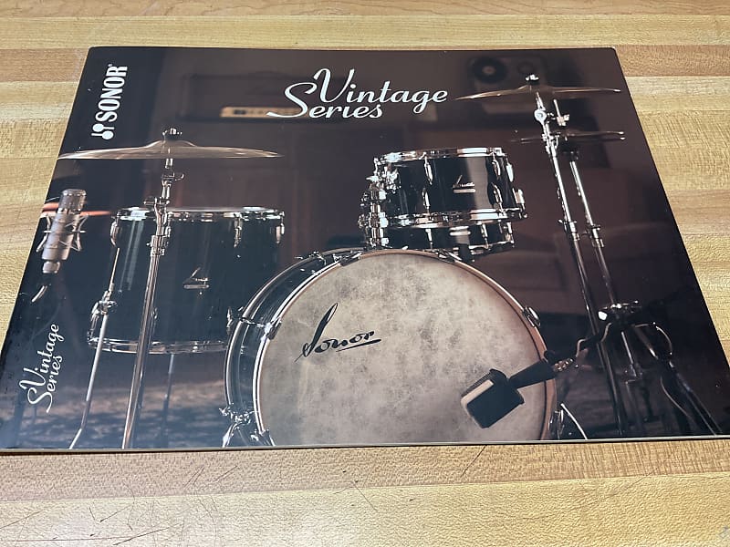 Sonor Vintage series catalog Reverb