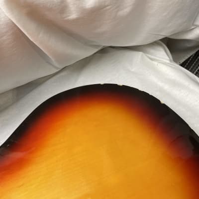 Mosrite Celebrity III 3 Semi-Hollowbody Guitar with Case - Sunburst image 21
