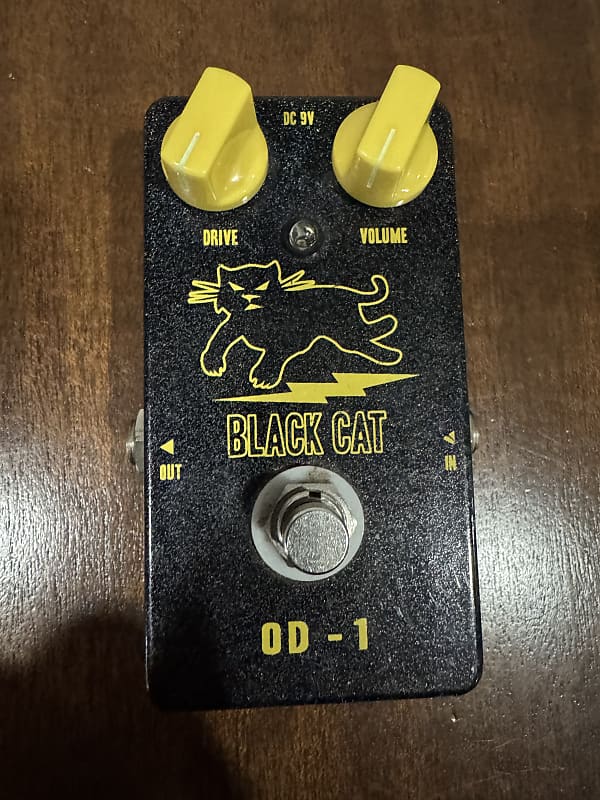 Black Cat OD-1 Freddie Fuzz Pedal | Reverb
