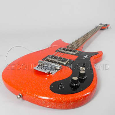 Framus Framus BL 8 Bass ca 1973 in Rot Metallic mit Fender Gigbag. 1973 - red image 11