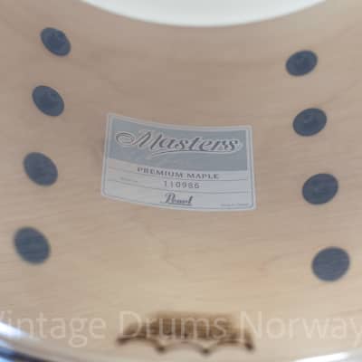 Pearl Masters Premium Legend MPL 10×8 Tom – Deep Redburst image 5