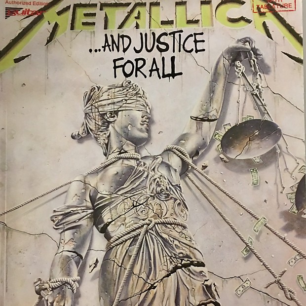 Cherry Lane Metallica ...And Justice for All Guitar Tab Book image 1