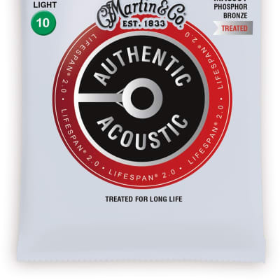 Martin MA530T Extra Light Acoustic Guitar Strings image 1