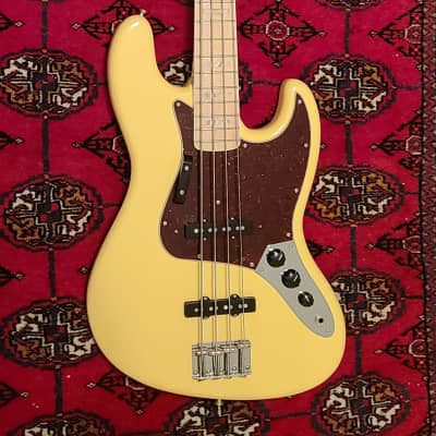 Fender American Original '70s Jazz Bass with Maple Fretboard 2018 - 2022 - Vintage White image 1