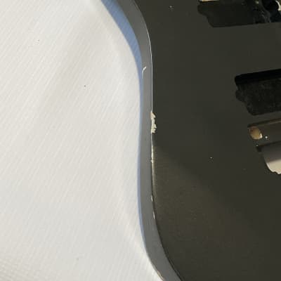 1999 Japan Fujigen Ibanez RG7620 7 String Refinished Grey Nickel Guitar Body Floyd Ready image 9