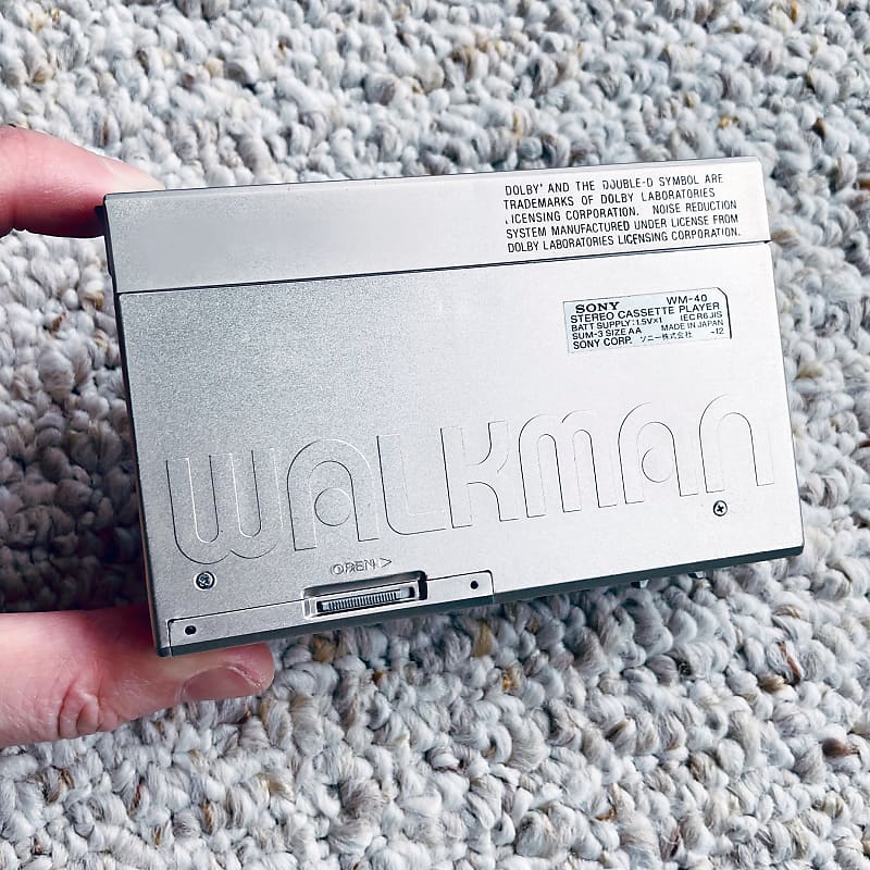 ULTRA RARE] Sony WM-40 Walkman Cassette Player, Excellent