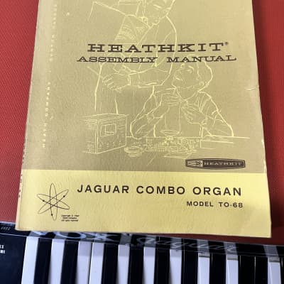 VOX HEATHKIT TO 68 Jaguar Transistor Organ Complete 1969 image 4