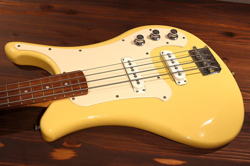 Yamaha SBV-500 Flying Samurai Vintage Yellow Bass Guitar w