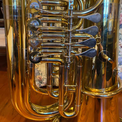 Stagg Bb Tuba w/4 Rotary Valves Lv-bt5705