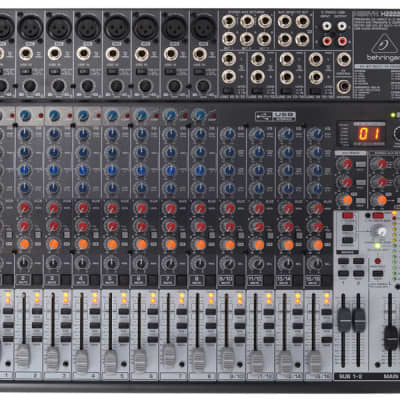 Behringer Xenyx X2222USB 22-Input Mixer with USB Interface image 10