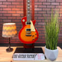 2003 Korean Epiphone Les Paul Standard Plus Top Electric Guitar Heritage Cherry Sunburst