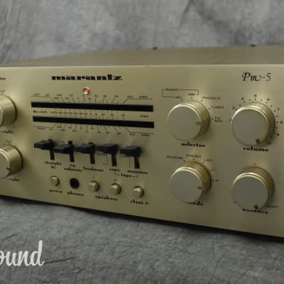 Marantz PM-5 Stereo Integrated Amplifier in Very Good Marantz PM-5 Stereo Integrated Amplifier in Very Good