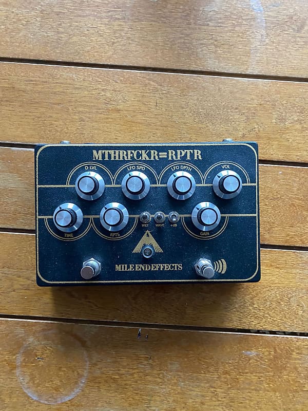 Mile End Effects MTHRFCKR=RPTR Cassette Tape Delay/PreAmp Reverb