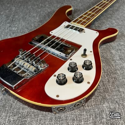 Rickenbacker 4001 Burgundyglo 1973 Bass Guitar [Used] image 3