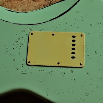 American Fender Stratocaster Relic Nitro Surf Green Custom ShopTexas Specials image 19