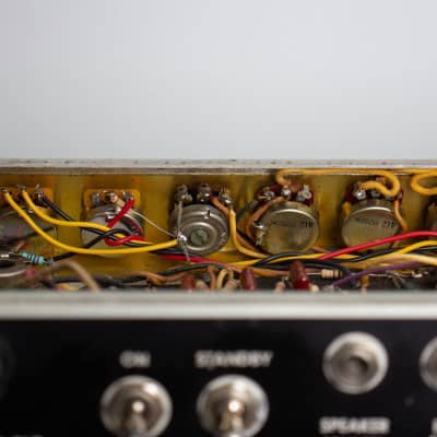 Fender  Vibrolux Reverb Owned and Used by Alex Skolnick Tube Amplifier (1968), ser. #A-11396. image 15