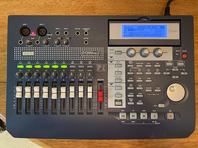 Korg D1200 mkII 2000s Blue