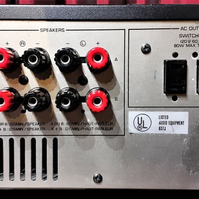 1987 Yamaha AX-500 Stereo Integrated Amplifier image 6