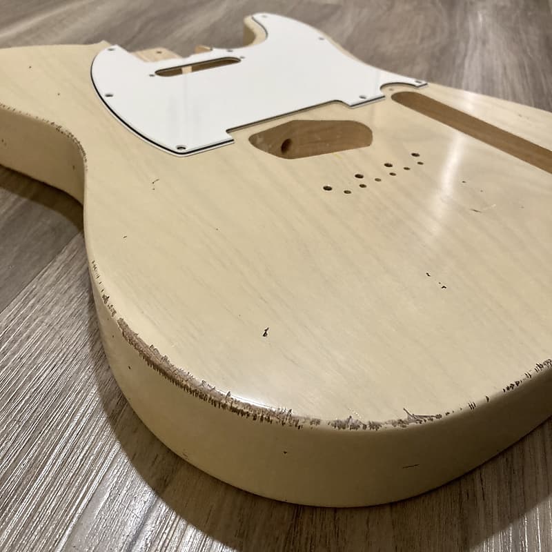 Light Weight Swamp Ash Telecaster body 2020 Blonde Relic