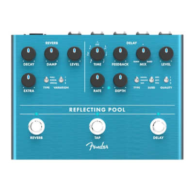 Fender Reflecting Pool Delay and Reverb Pedal for sale