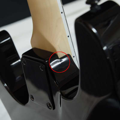DEAN Modern 24 Select Floyd electric GUITAR Classic Black w/ Gig Bag - B-stock image 8