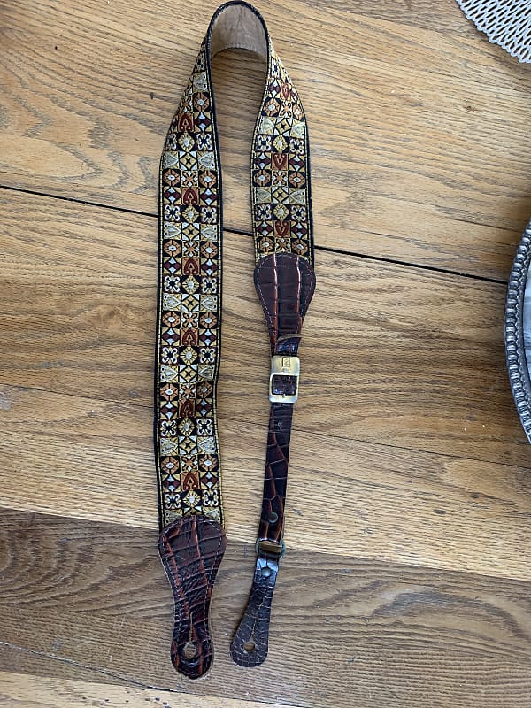 1960’s Fender Hootenanny Guitar Strap Rare Vintage Mustang Reverb