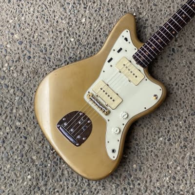 2019 Revelator Jazzcaster - Shoreline Gold, Fender Jazzmaster Custom Build image 2