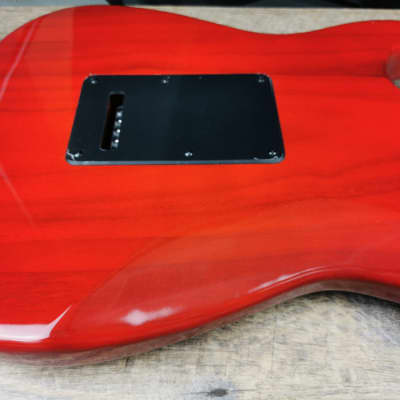 MyDream Partcaster Custom Built - Transparent Red Gilmour image 5