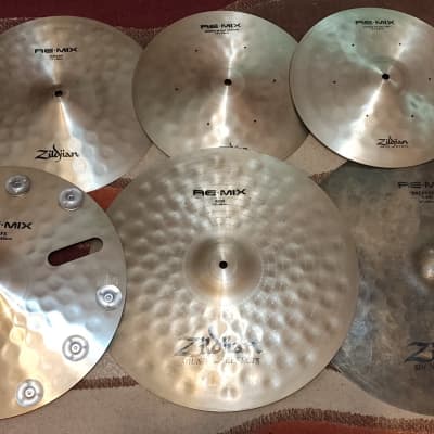 Zildjian Remix collection of 5 cymbals (00s Re-mix) image 1