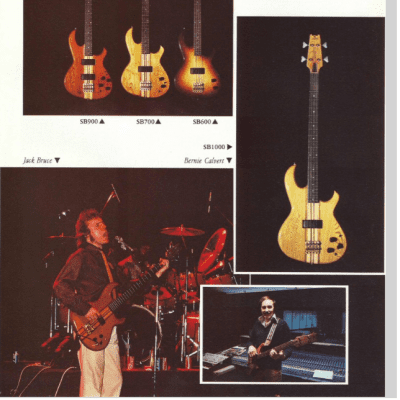 Aria Pro II SB-1000 1980 Dark Brown Wood Active Super Bass + Skin Gigbag  -200$ Super Off image 2