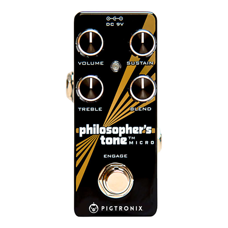 [3-Day Intl Shipping] Pigtronix Philosopher's Tone Micro Optical Compressor image 1