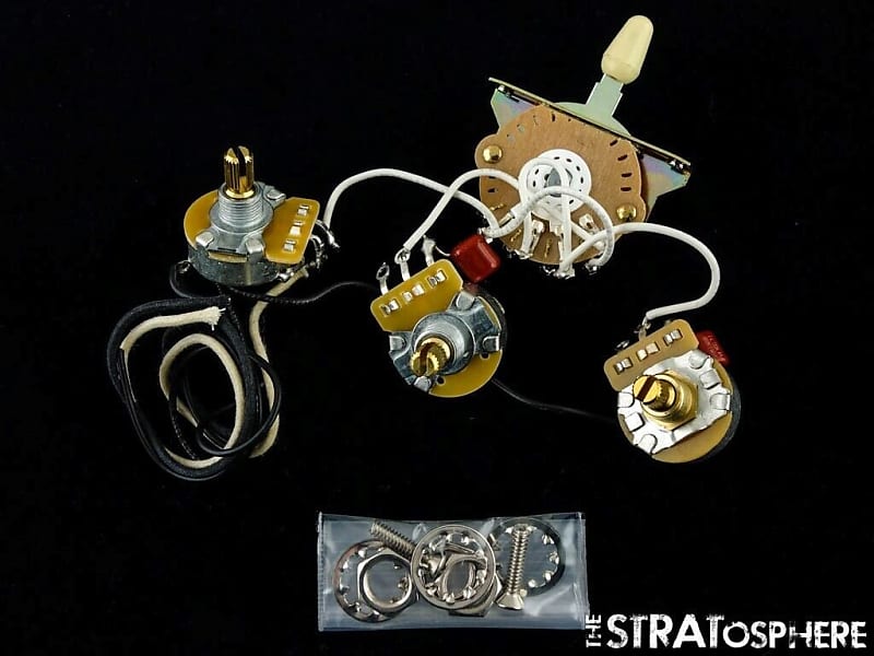 USA Fender MALMSTEEN Strat CTS POTS 3 SWITCH Stratocaster Reverb