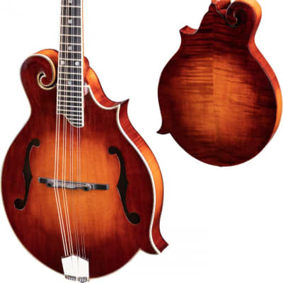 Eastman MD515/v E F-Style Mandolin W/K&K Pickup & Hardshell Case image 1