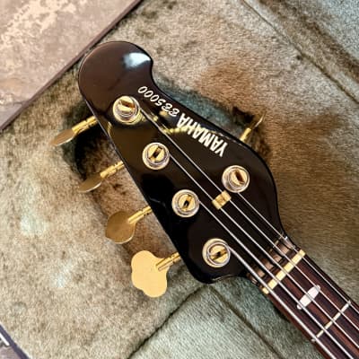 Yamaha BB5000 5 string broad bass 1980 - Ebony original vintage MIJ japan image 6
