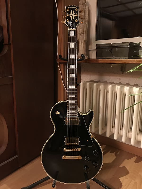 Epiphone Japan Les Paul Custom LPC-80 1999 Schwarz