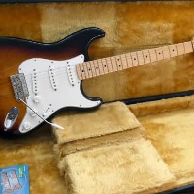 Fender Stratocaster Bullet Era 3-Tone Sunburst RI image 2