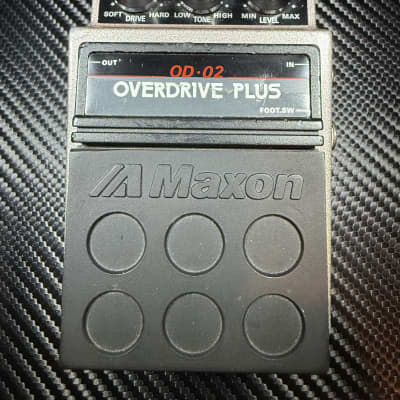 Reverb.com listing, price, conditions, and images for maxon-od-02-overdrive