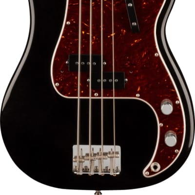 Fender American Vintage II 1960 Precision Electric Bass Rosewood Fingerboard, Black image 1
