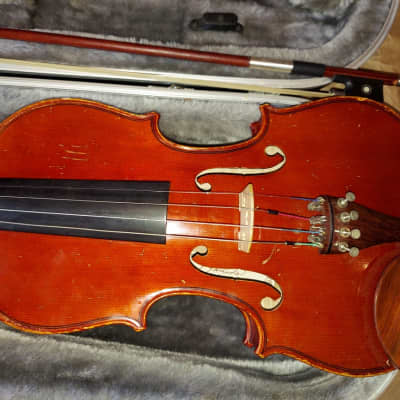 Yamaha J. Yamada V-5 sized 1/2 violin 2008, with case & bow image 8