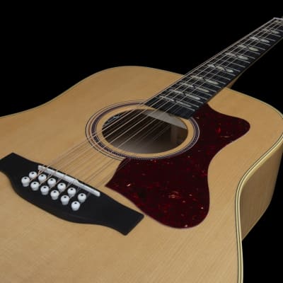 Norman B50 12 String Acoustic Electric Guitar Natural HG Element with  Case MADE In CANADA image 18