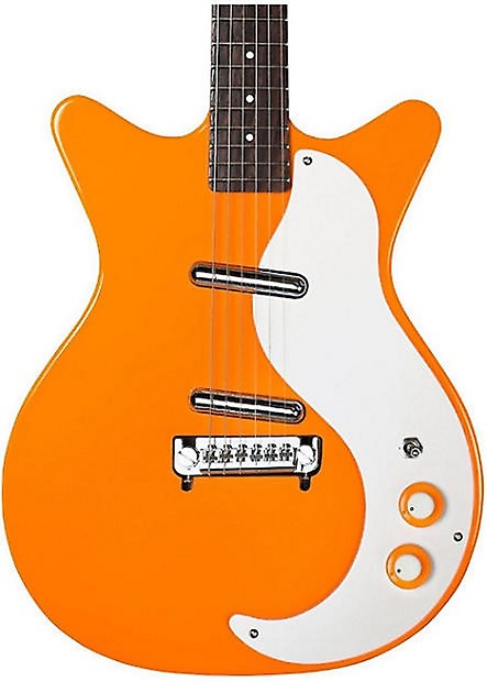 Danelectro orange outlet guitar
