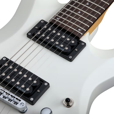 Schecter C-7 Deluxe Satin White #438 image 4