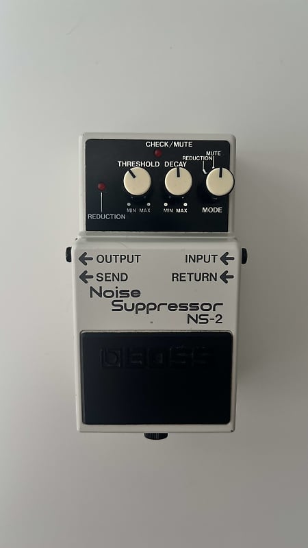 Boss NS-2 Noise Suppressor (Silver Label) 1989 - Present - White image 1